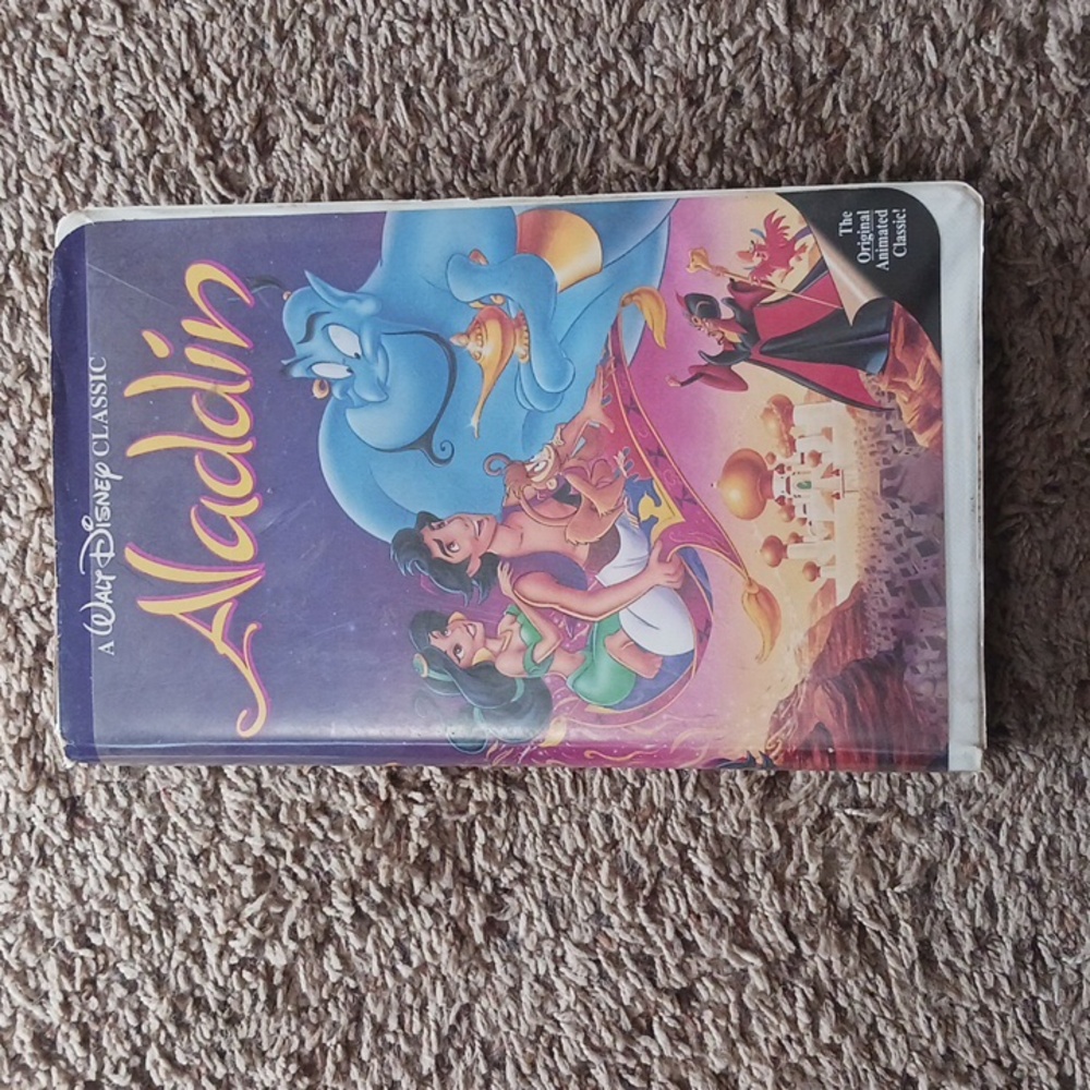 VHS Aladdin 1662 Disney